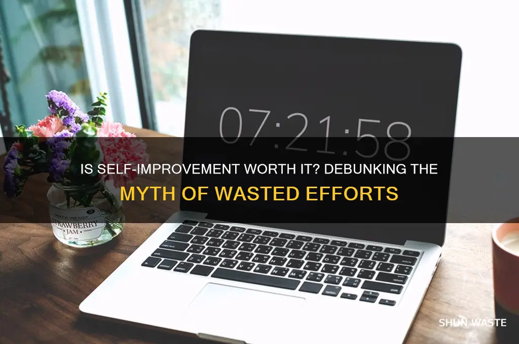 is becoming a better version of yourself a waste