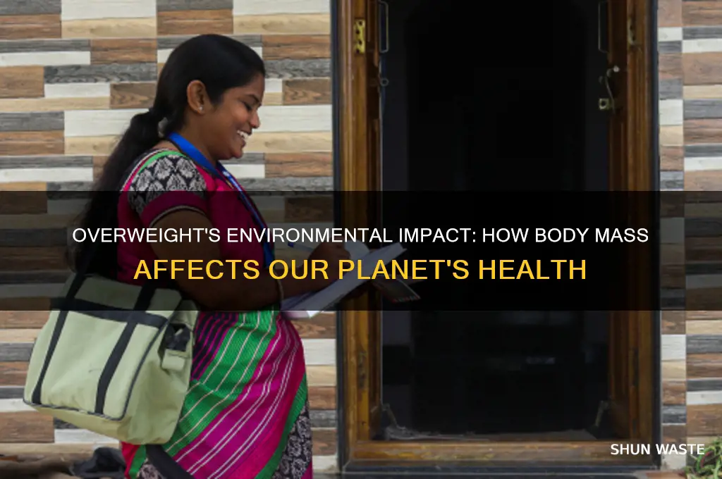 is being overweight bad for the environment