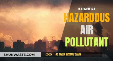 Benzene: A Hazardous Air Pollutant and Its Dangers