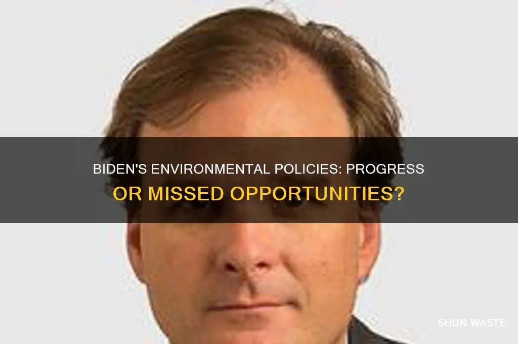 is biden good towards environment