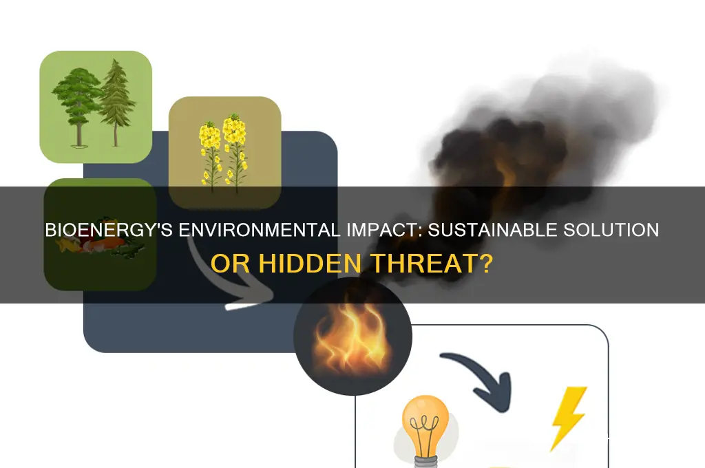is bioenergy good for the environment
