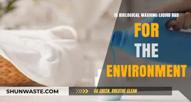 Is Biological Washing Liquid Harming Our Environment? A Critical Look