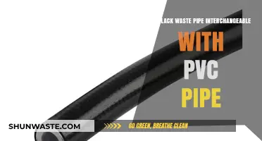 Can Black Waste Pipe Replace PVC? Compatibility and Interchangeability Explained