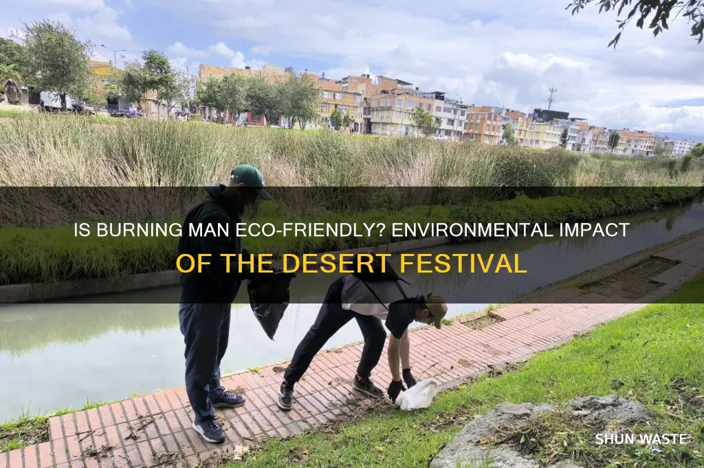 is burning man bad for the environment