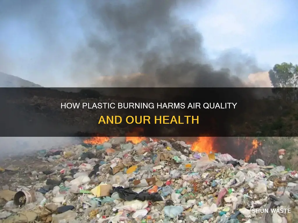 is burning plastic bad for air pollution