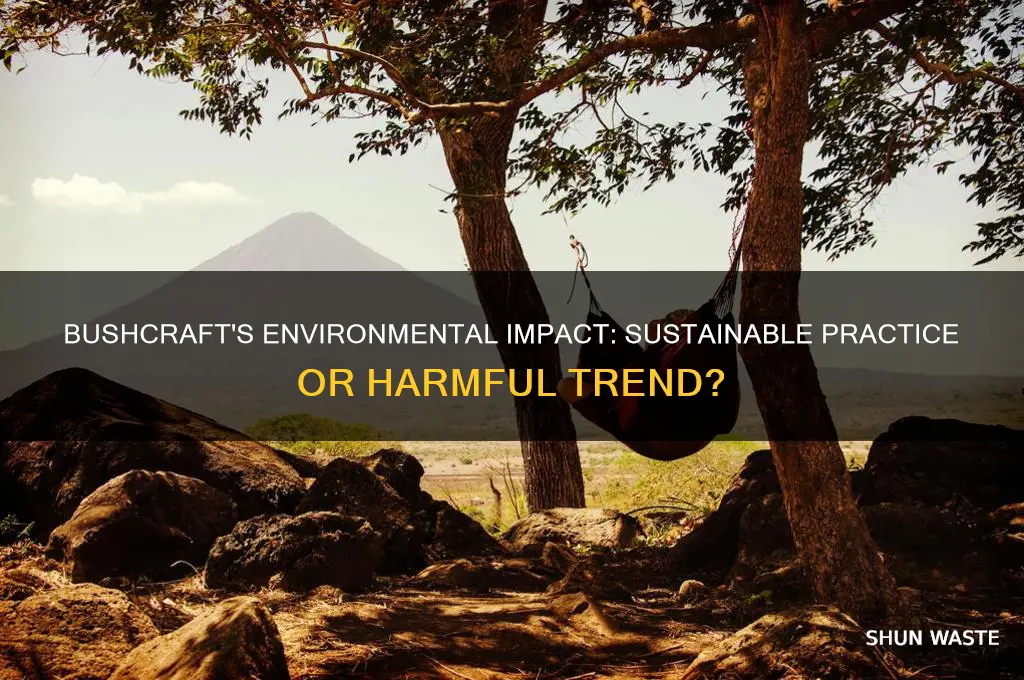 is bushcraft bad for the environment