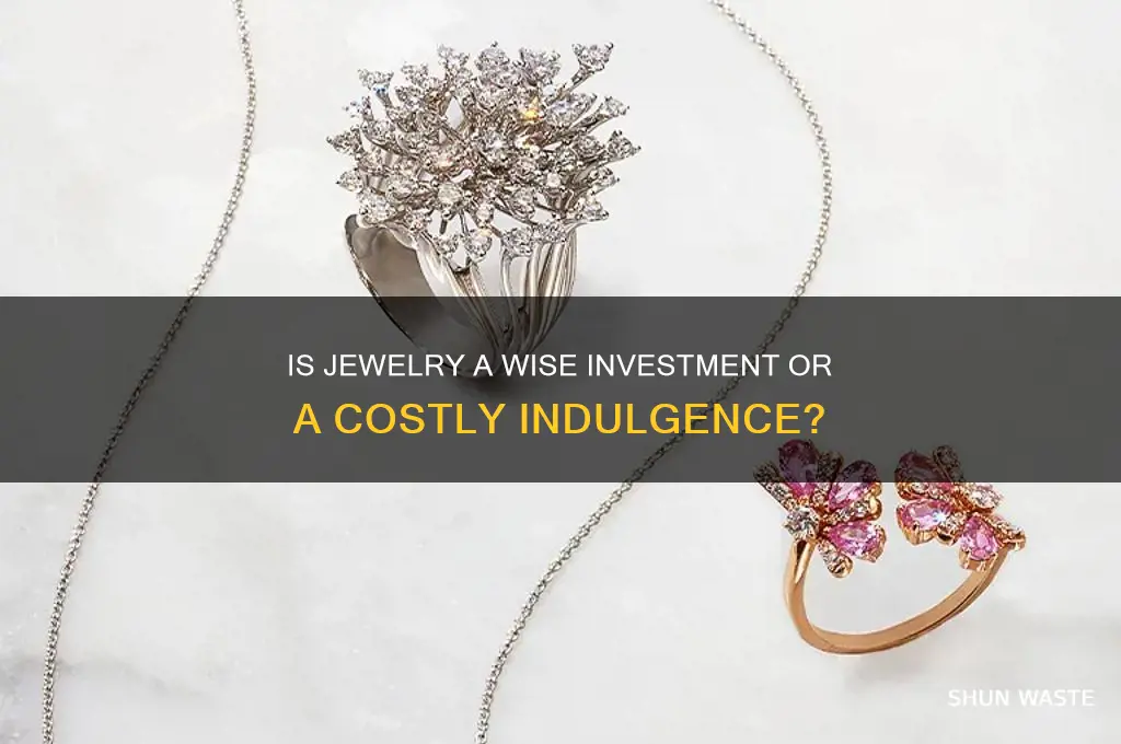 is buying jewelry a waste of money