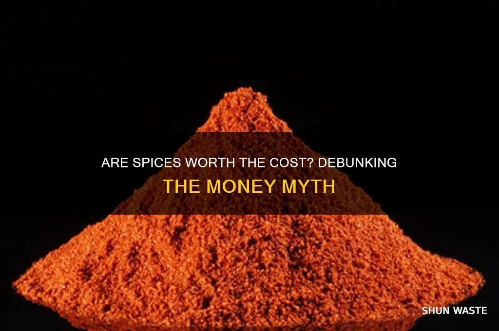 is buying spices a waste of money