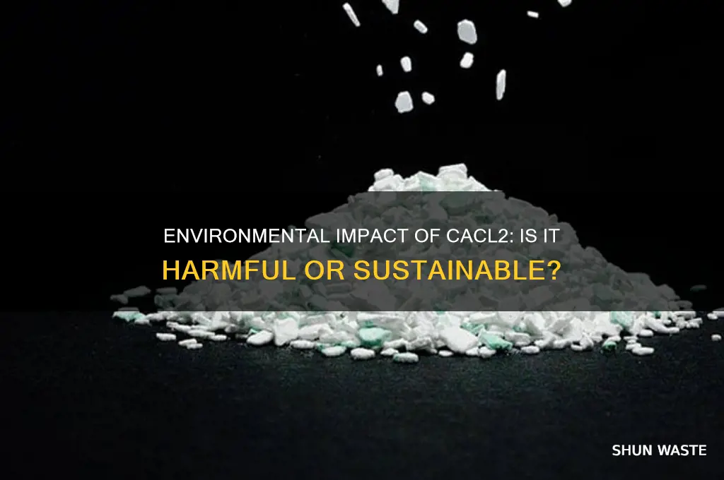 is cacl2 bad for the environment