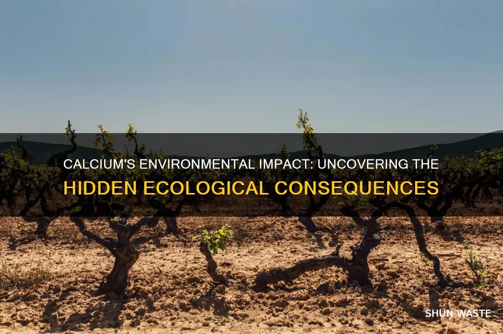 is calcium bad for the environment