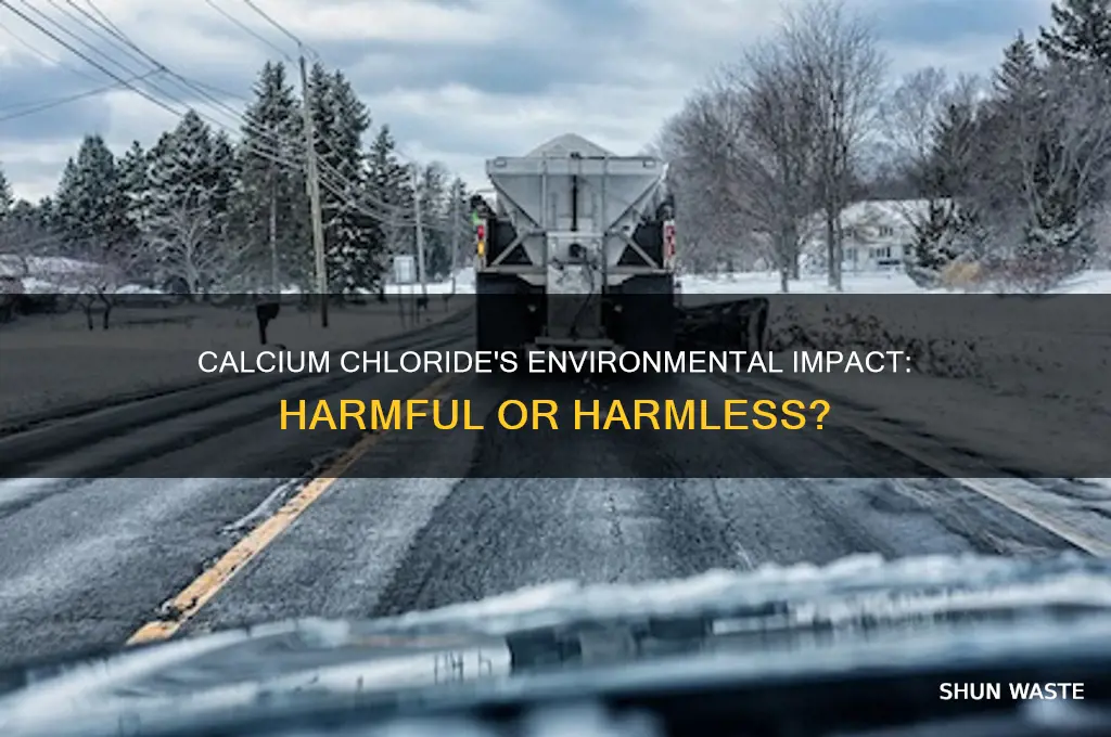 is calcium chloride bad for the environment