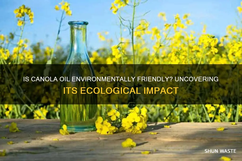 is canola bad for the environment