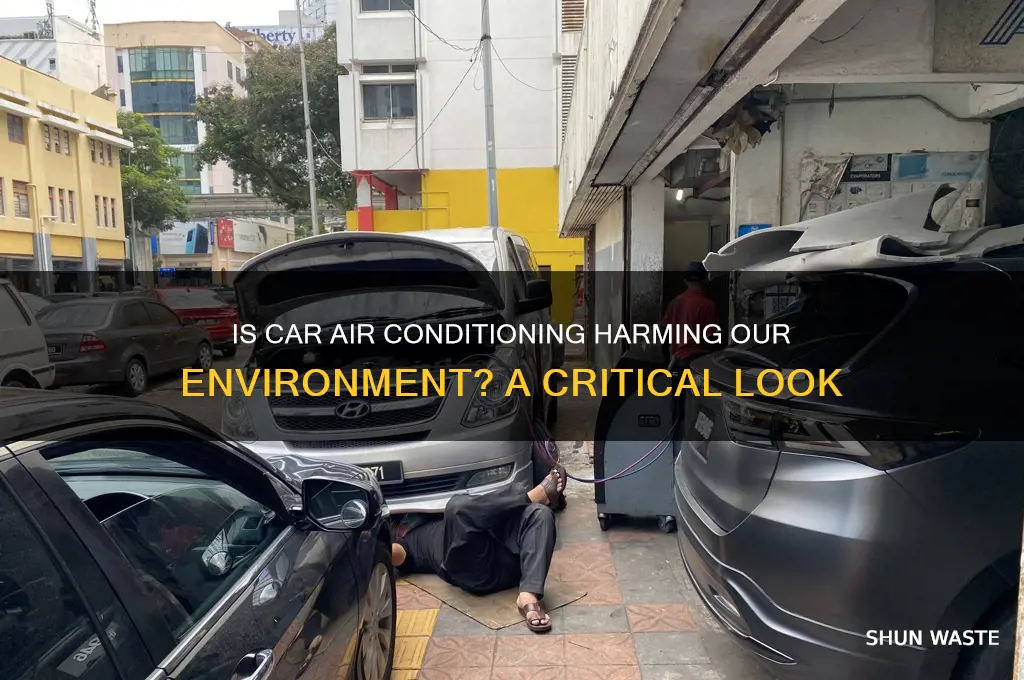 is car air conditioning bad for environment