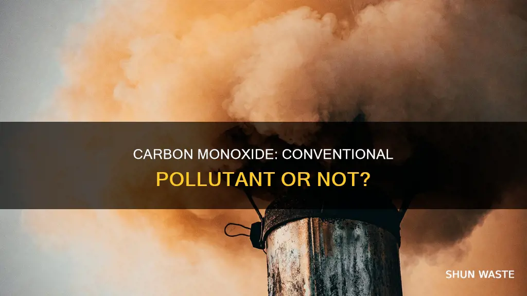 is carbon monoxide a conventional pollutant