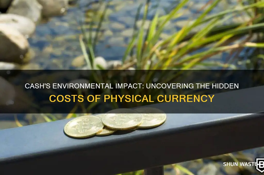 is cash bad for the environment