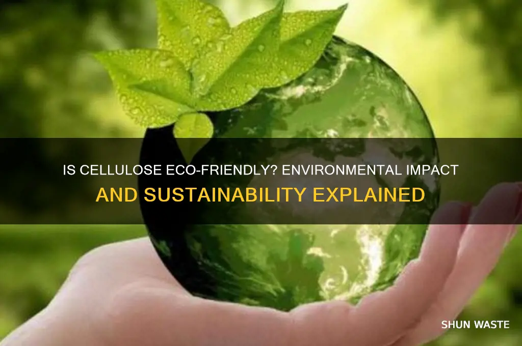 is cellulose bad for the environment
