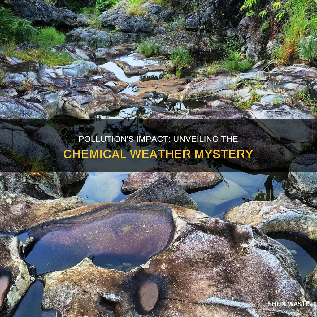 is chemical weatherthing caused by pollution