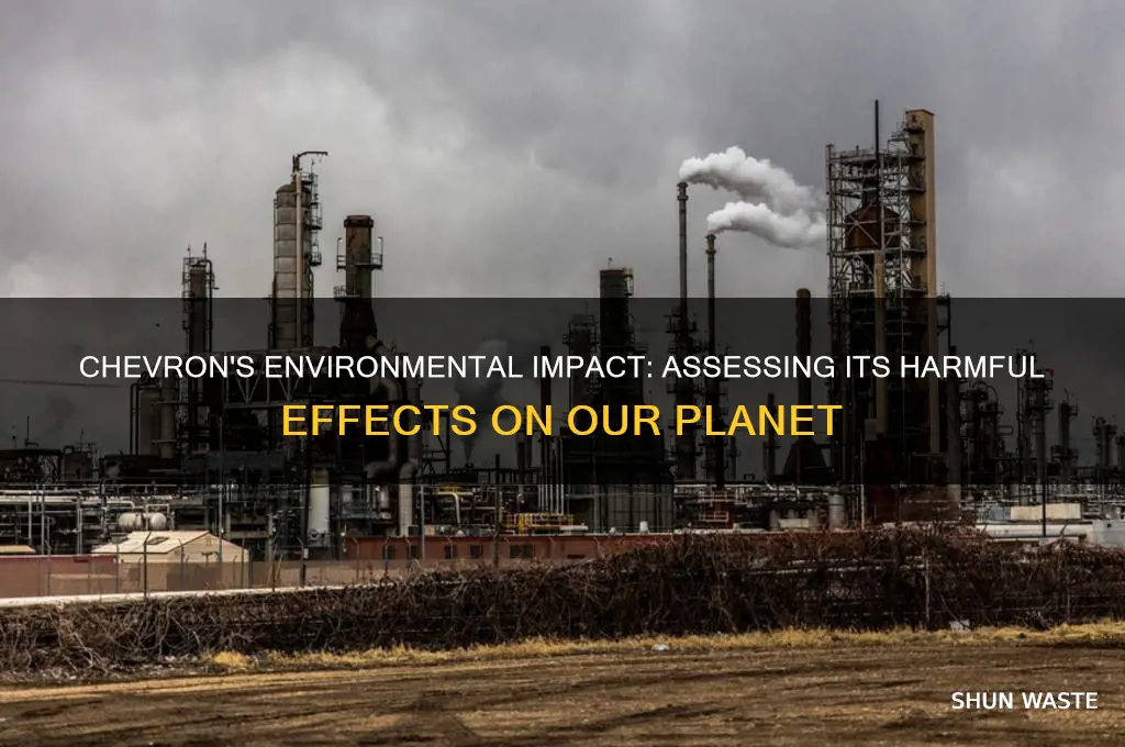 is chevron bad for the environment