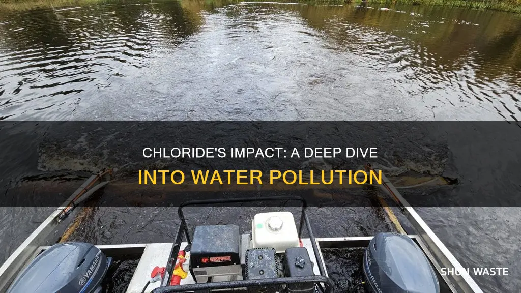 is chloride a serious water pollutant