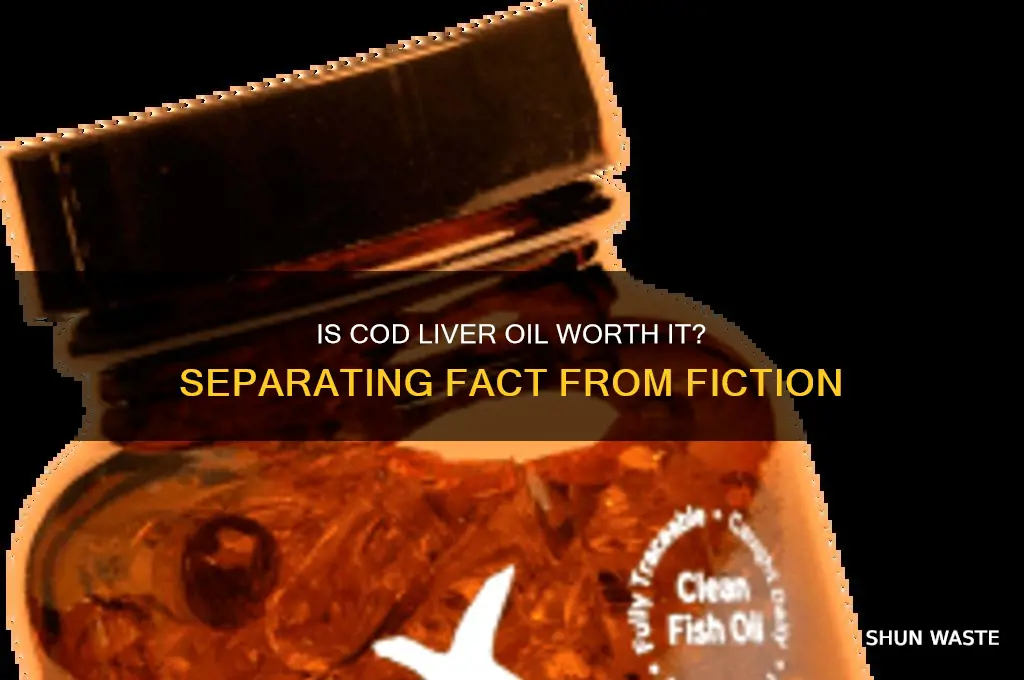 is cod liver oil a waste of money