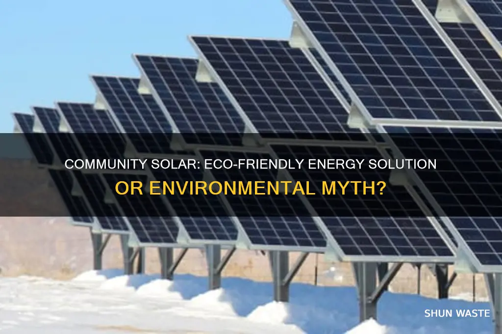 is community solar good for the environment