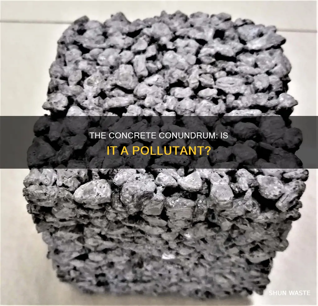 is concrete a pollutant
