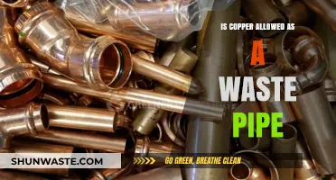 Is Copper Permitted for Waste Pipe Use? A Comprehensive Guide