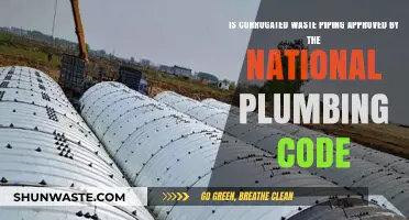 Corrugated Waste Piping: National Plumbing Code Compliance Explained
