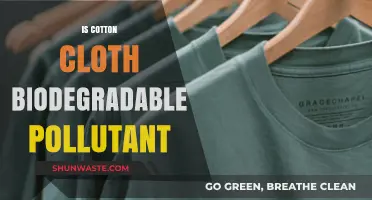 Cotton Cloth: Biodegradable or Polluting Mystery