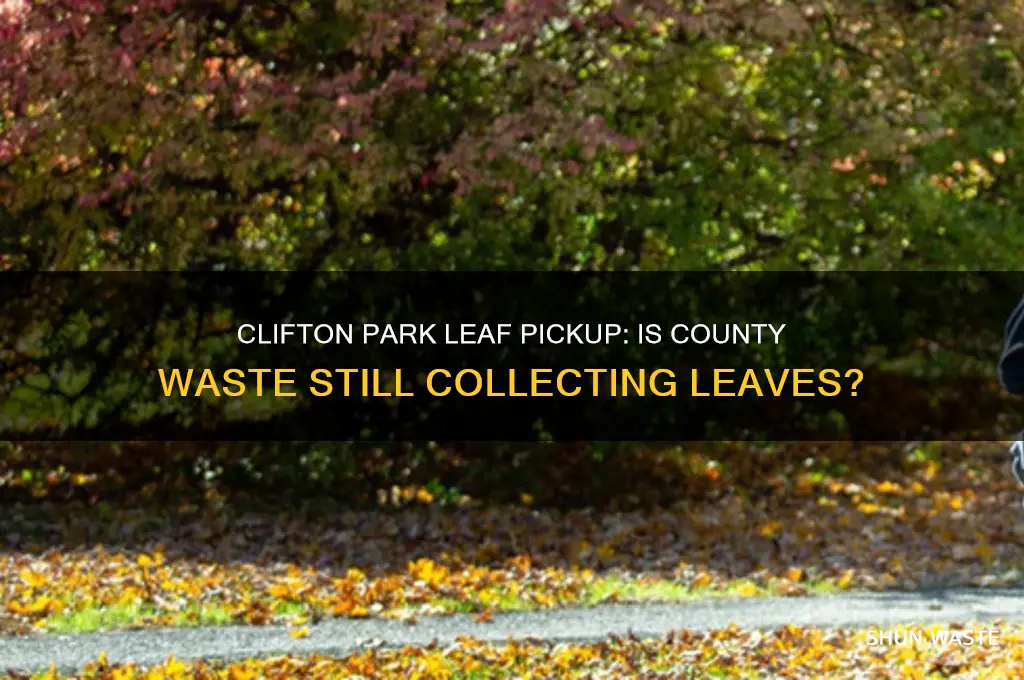 is county waste still picking up leaves in clifton park