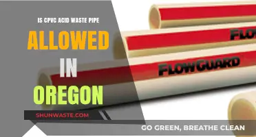 Is CPVC Acid Waste Pipe Permitted in Oregon? Regulations Explained