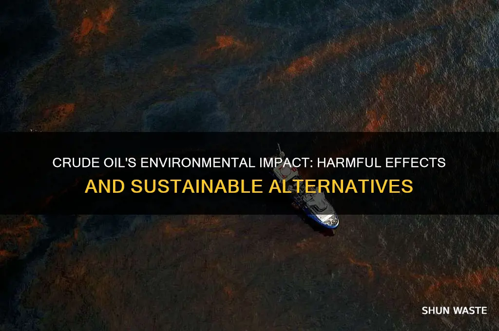 is crude oil bad for the environment