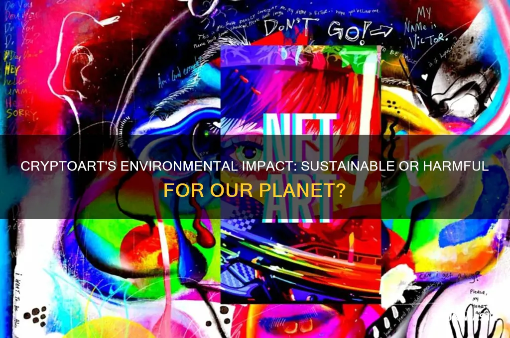 is cryptoart bad for the environment