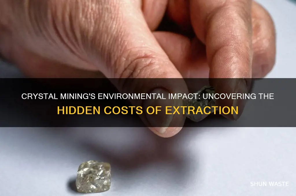 is crystal mining bad for the environment