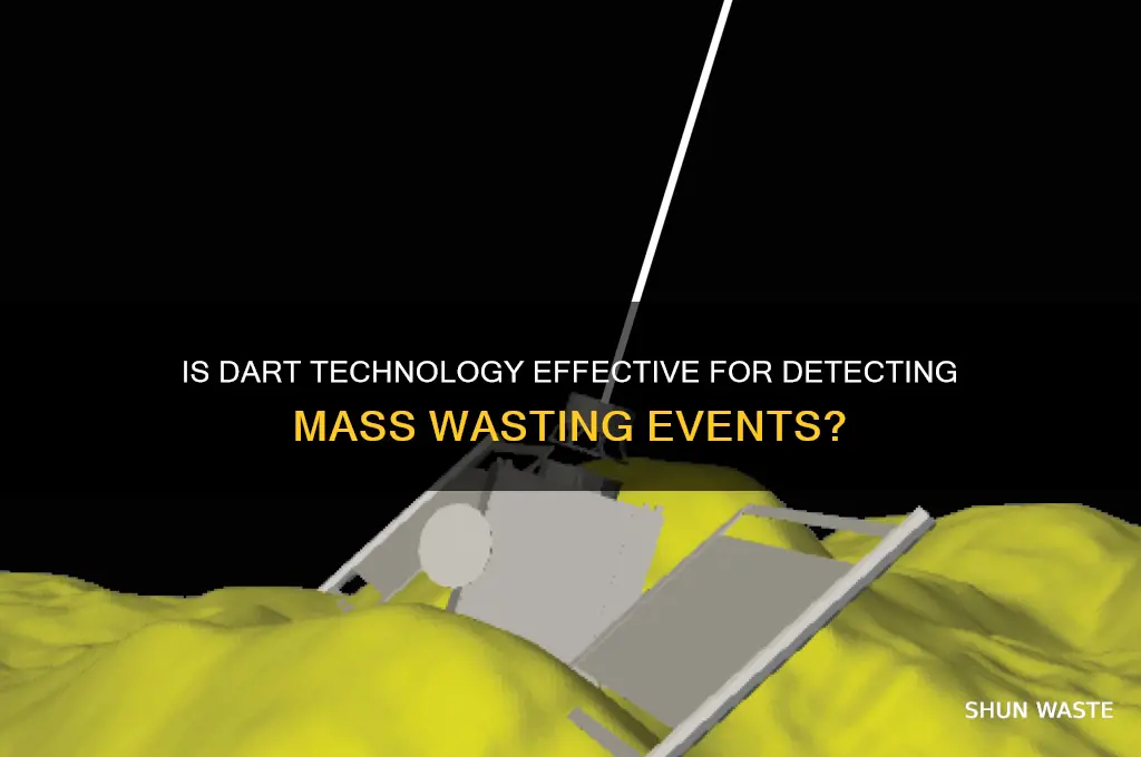 is dart uesd to detect mass wasting