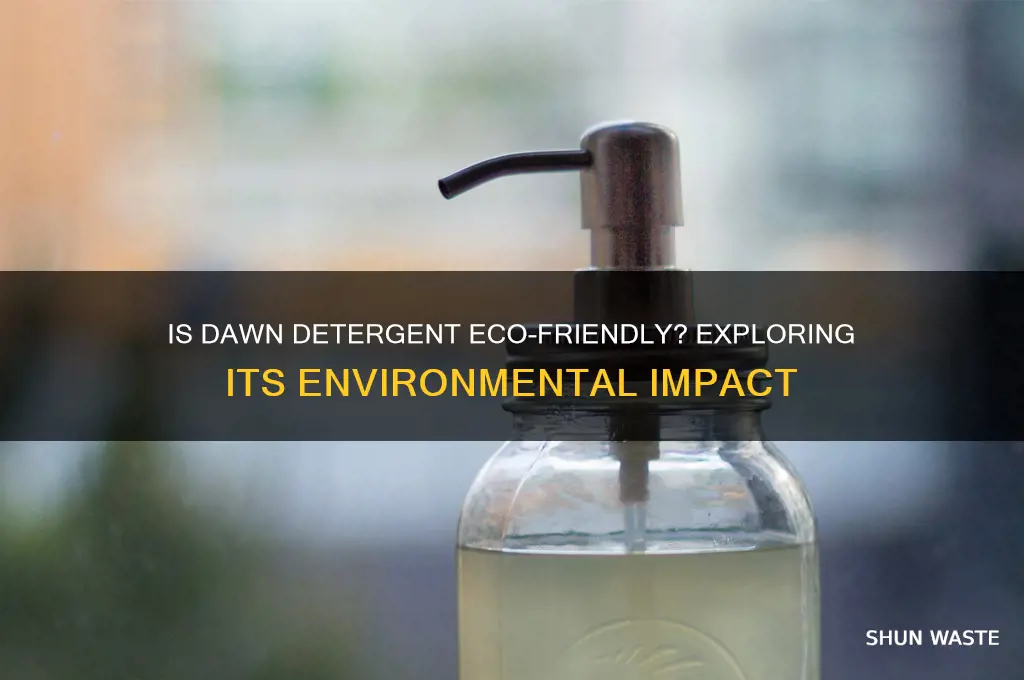 is dawn detergent good for the environment