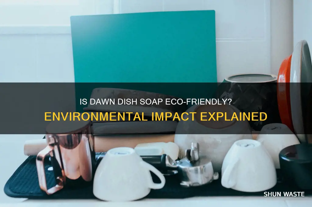is dawn dishwashing soap bad for the environment