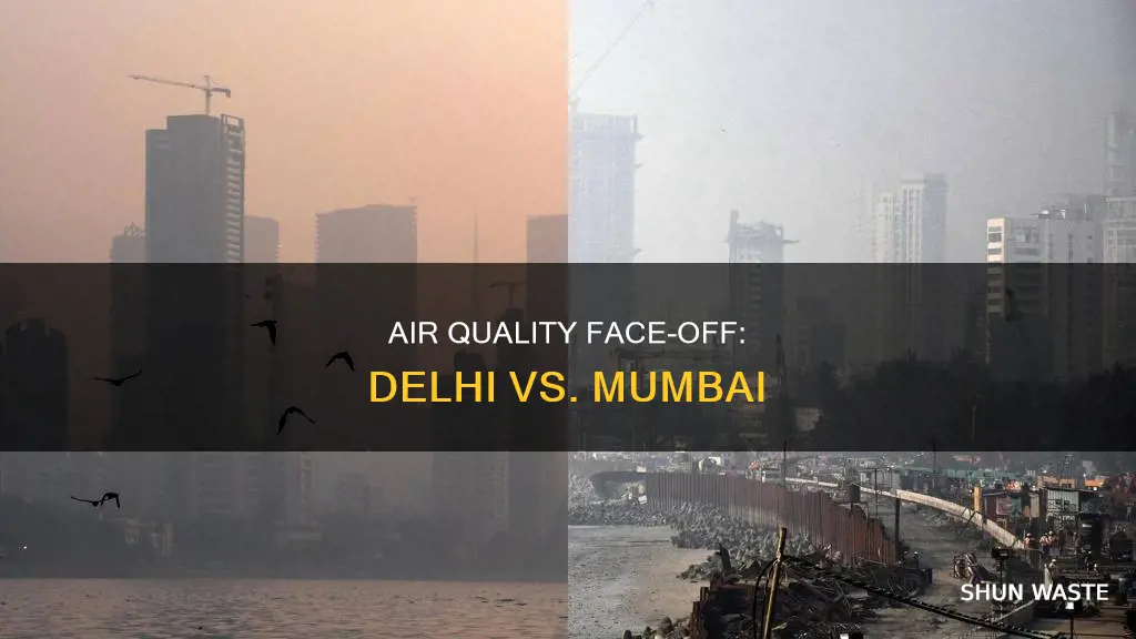 is delhi more polluted than mumbai