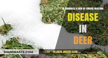 Diarrhea in Deer: A Potential Indicator of Chronic Wasting Disease?