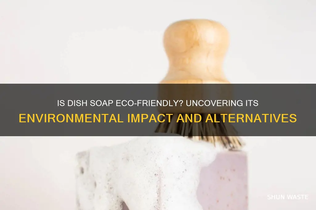 is dish soap bad for the environment