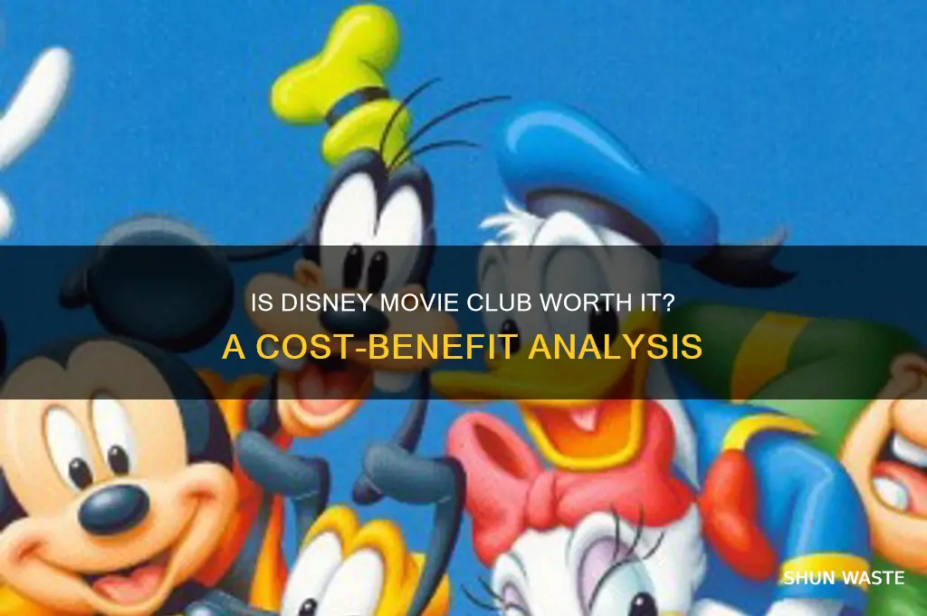 is disney movie club a waste of money