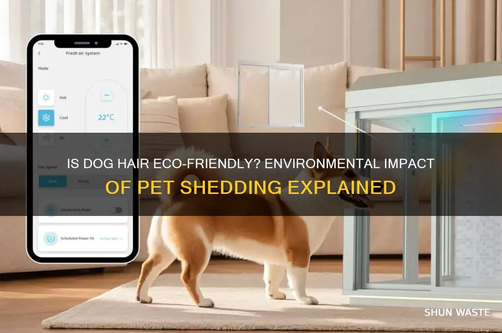 is dog hair bad for the environment