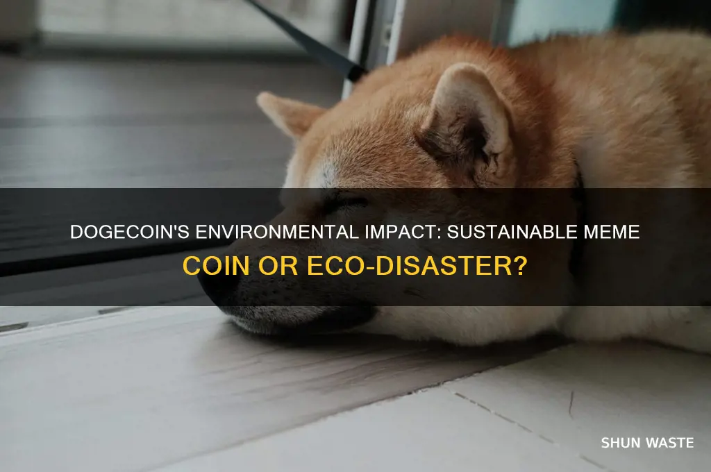 is dogecoin bad for environment