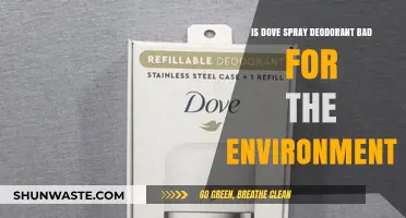 Dove Spray Deodorant: Environmental Impact and Sustainable Alternatives
