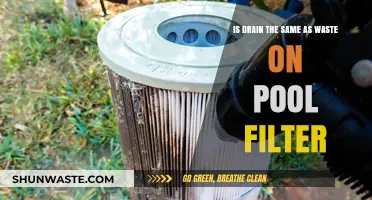 Pool Filter Basics: Understanding Drain vs. Waste Functions