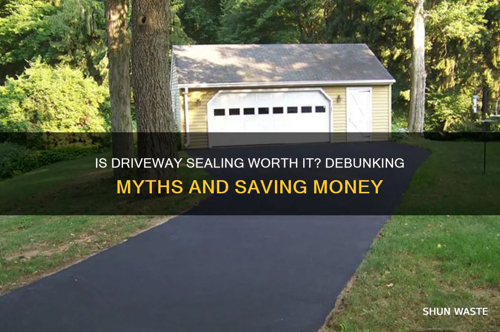 is driveway sealing a waste of money