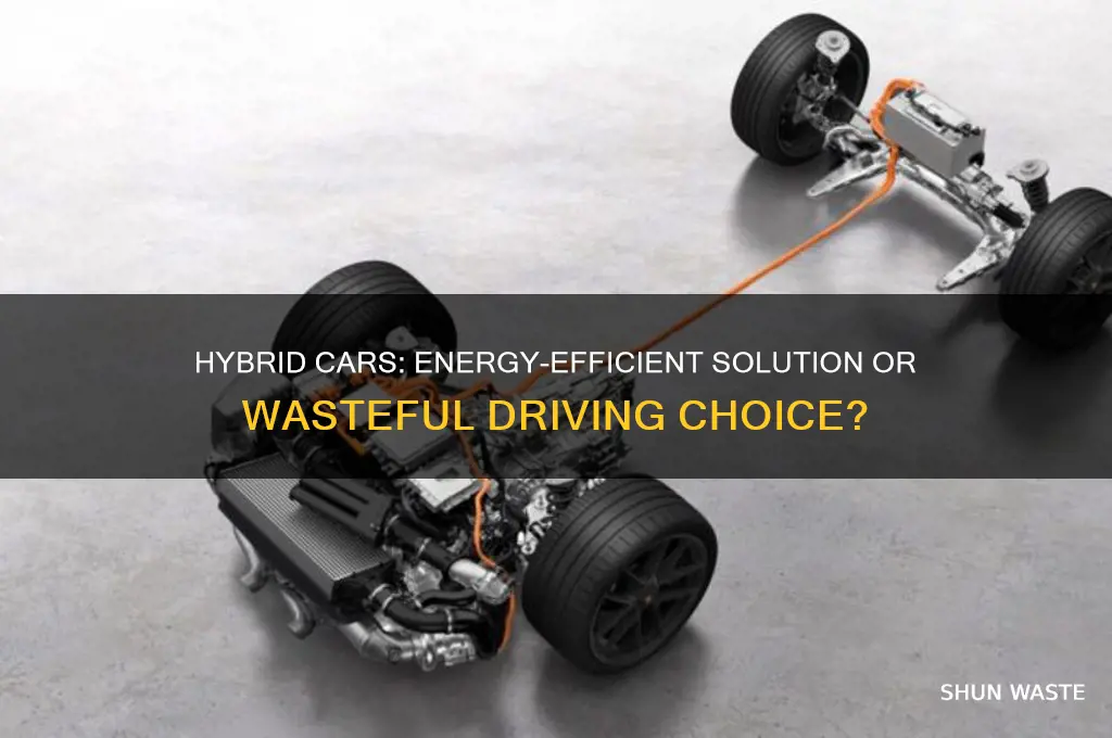 is driving a hybrid car a waste of energy