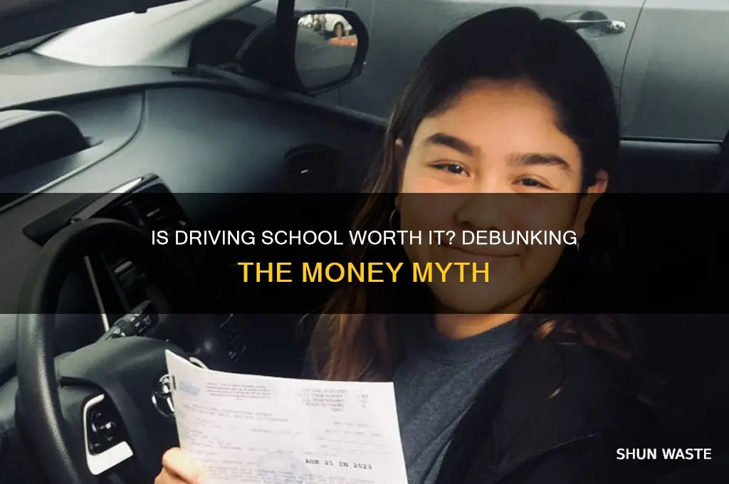 is driving school a waste of money