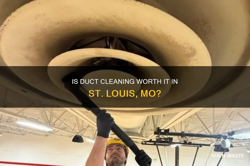 is duct cleaning a waste of money st louis mo