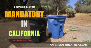 Is California's DWP Solid Waste Fee Mandatory? What You Need to Know